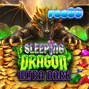 Sleeping Dragon Ultra Dark سلاٹ کا گوتھک اور ڈریگن تھیم والا انٹرفیس